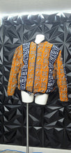 Load image into Gallery viewer, Ankara jacket                 sz untagged, best fit sz lrg/xlrg
