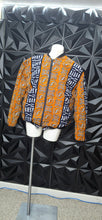 Load image into Gallery viewer, Ankara jacket                 sz untagged, best fit sz lrg/xlrg
