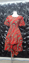 Load image into Gallery viewer, Ashro high low paisley layered dress             sz 18
