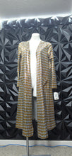Load image into Gallery viewer, NWT Lularoe metallic duster           sz med
