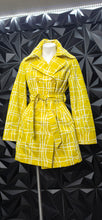 Load image into Gallery viewer, Merona print jacket w/belt                   sz small
