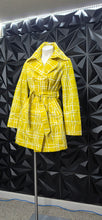 Load image into Gallery viewer, Merona print jacket w/belt                   sz small
