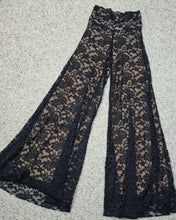 Load image into Gallery viewer, Luii lace bell bottom pants       sz medium (Best fitting sz small,6)

