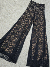 Load image into Gallery viewer, Luii lace bell bottom pants       sz medium (Best fitting sz small,6)
