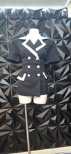 Load image into Gallery viewer, San Julian double breast blazer          sz large
