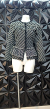 Load image into Gallery viewer, Ann Taylor fit and flare blazer             sz 12 (Best fitting sz 10
