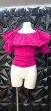 Load image into Gallery viewer, Ann Taylor pink flare top            sz lrg p
