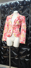 Load image into Gallery viewer, Apostrophy floral print blazer                sz 4

