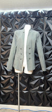 Load image into Gallery viewer, White house black market open front blazer             sz 14
