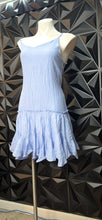 Load image into Gallery viewer, Blue baby doll dress                 sz lrg
