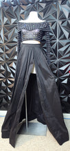 Load image into Gallery viewer, Windsor high waist skirt/rhinestone top   sz small
