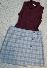 Load image into Gallery viewer, Loft skirt/madewell top 2 piece set  sz 12
