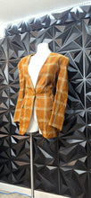Load image into Gallery viewer, Jones New york plaid print blazer              sz 16. best fit sz 12/14
