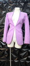 Load image into Gallery viewer, Zara purple blazer                sz medium
