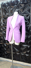 Load image into Gallery viewer, Zara purple blazer                sz medium
