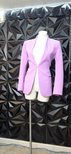 Load image into Gallery viewer, Zara purple blazer                sz medium
