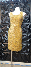 Load image into Gallery viewer, Nina Leonard sequin dress           sz small-medium
