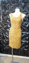 Load image into Gallery viewer, Nina Leonard sequin dress           sz small-medium
