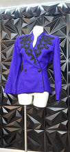 Load image into Gallery viewer, John Meyer Beaded blazer               sz 10
