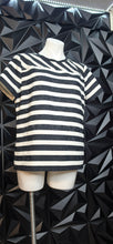 Load image into Gallery viewer, Ann Taylor stripe top             sz lrg (10)
