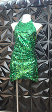 Load image into Gallery viewer, Akira sequin dress               sz lrg, best fit sz medium
