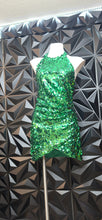 Load image into Gallery viewer, Akira sequin dress               sz lrg, best fit sz medium
