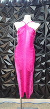 Load image into Gallery viewer, Akira fringe drape dress           sz medium, 6/8
