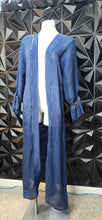 Load image into Gallery viewer, Navy open front duster                  sz med-large
