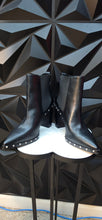 Load image into Gallery viewer, Charles black pointed toe booties            sz 9.5
