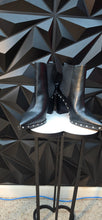Load image into Gallery viewer, Charles black pointed toe booties            sz 9.5
