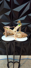 Load image into Gallery viewer, Jessica Carlyle rhinestone heels            sz 9.5
