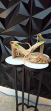 Load image into Gallery viewer, Jessica Carlyle rhinestone heels            sz 9.5
