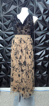 Load image into Gallery viewer, Floral tulle embroidered skirt/top 2 piece set         sz 16/18 fit
