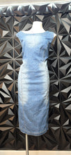 Load image into Gallery viewer, Ashley Stewart denim studded dress             sz 20
