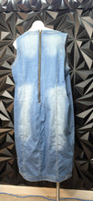 Load image into Gallery viewer, Ashley Stewart denim studded dress             sz 20
