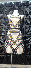 Load image into Gallery viewer, Ethnic print fit and flare dress            sz xl
