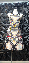 Load image into Gallery viewer, Ethnic print fit and flare dress            sz xl
