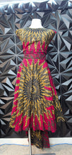 Load image into Gallery viewer, Ankara high low dress              sz 16/18 fit   See measurements
