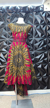 Load image into Gallery viewer, Ankara high low dress              sz 16/18 fit   See measurements

