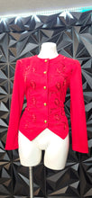 Load image into Gallery viewer, Leslie Faye studded blazer           sz 8

