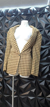 Load image into Gallery viewer, Koret vintage plaid blazer             sz 16
