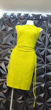 Load image into Gallery viewer, Green cutout dress           sz med-large
