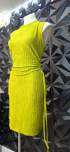 Load image into Gallery viewer, Green cutout dress           sz med-large
