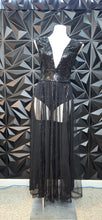 Load image into Gallery viewer, Venus bodysuit sequin dress         sz 10
