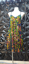 Load image into Gallery viewer, Southern big iridescent sequin dress           sz 2xl (14/16)
