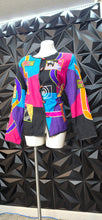 Load image into Gallery viewer, Indigo Moon multicolor jacket             sz lrg-1x
