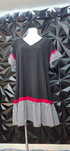Load image into Gallery viewer, Stripe baby doll dress             sz untagged, best fitting sz xl/1x
