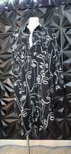 Load image into Gallery viewer, Black face duster/dress                sz 2xl
