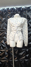 Load image into Gallery viewer, LATC vintage polka dot blouse         sz 16, best fit sz 14
