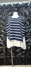 Load image into Gallery viewer, Adrienne Papel stripe layered top             sz 2x
